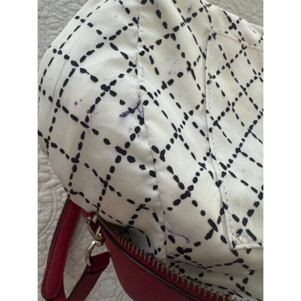 Kate Spade Cove Street Pillbox Red Leather Pippa Satchel Purse Handbag - Picture 14 of 15
